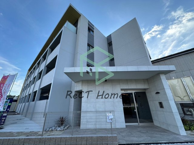 姫路市岡田の賃貸マンションの外観パース