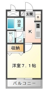 エポックメゾンの間取り