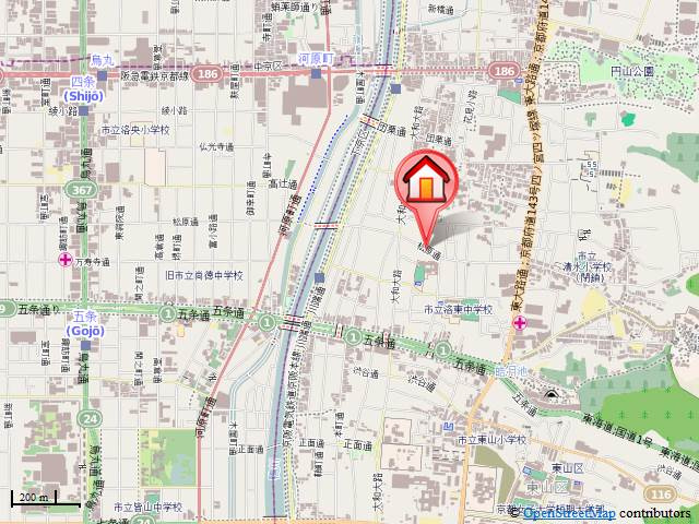 Agora東山（アゴラ東山）の地図