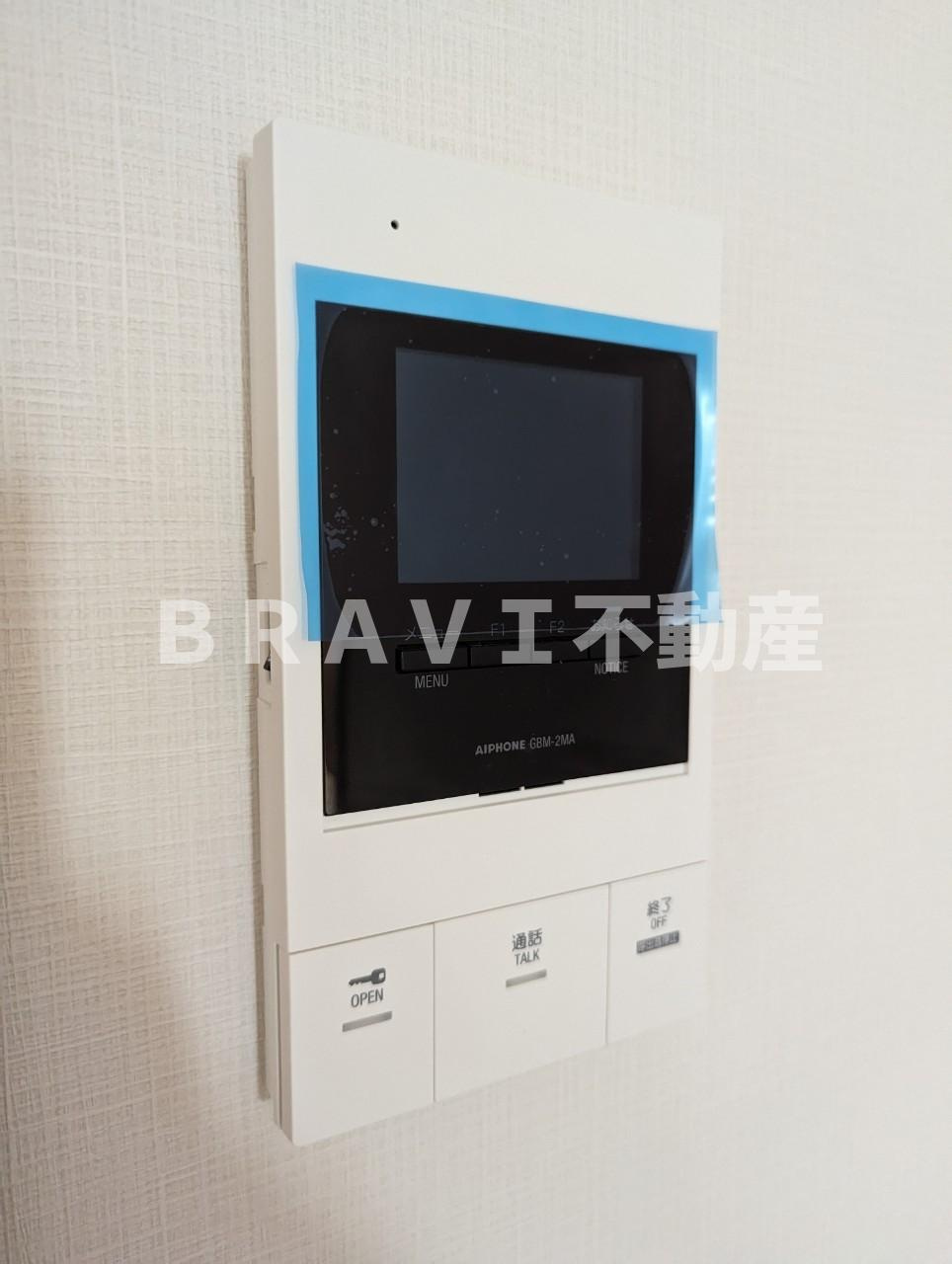 TRICERA Court BRAVI不動産の設備|【TRICERA Court】モニター付きインターホン