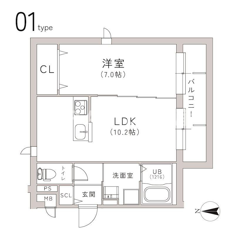 TRICERA Court BRAVI不動産の間取り|【TRICERA Court】