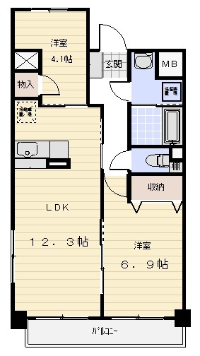 グランステージ　Ｕの間取り