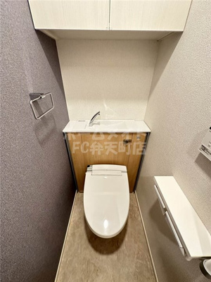【トイレ】 | ウェルス暁 | 清潔感のあるトイレです