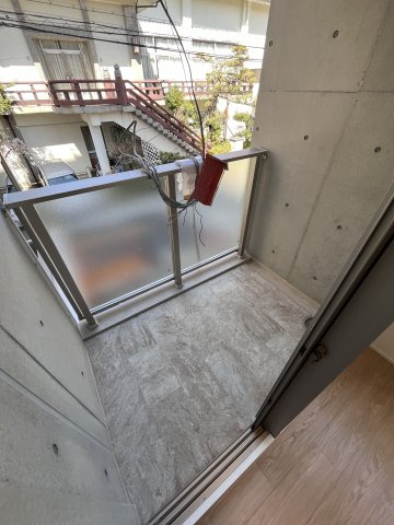 大阪市都島区都島北通２丁目の賃貸マンションのバルコニー