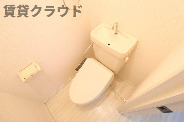 ヴェルメゾンおゆみ野Ａのトイレ|清潔感のあるトイレです
