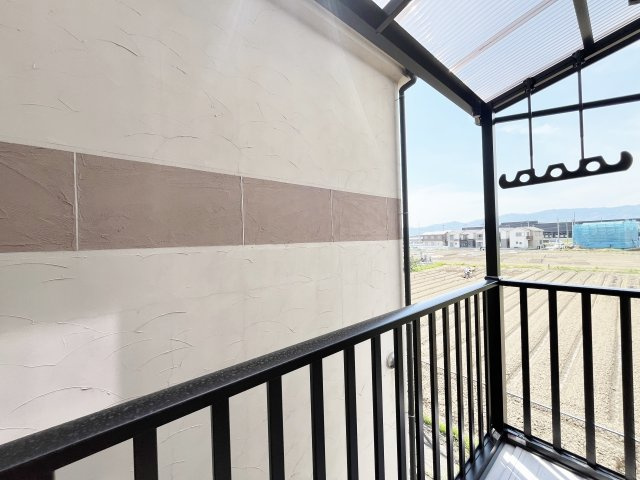 全２４区画新築分譲につき綺麗な街並み■ゆったり３ＬＤＫ■車庫駐車１台可能■伏見区久我御旅町３１期のバルコニー|バルコニー