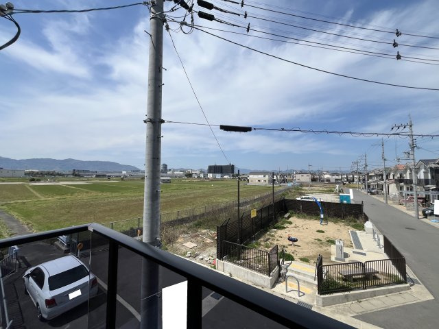 全２４区画新築分譲につき綺麗な街並み■ゆったり３ＬＤＫ■車庫駐車１台可能■伏見区久我御旅町３１期のバルコニー|バルコニー