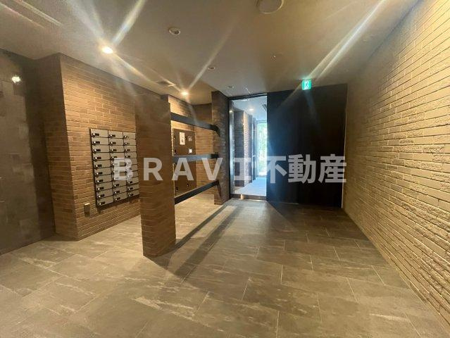 クレストタップ京橋のロビー|【クレストタップ京橋】毎日通るロビーはこのようになっています