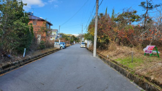 【前面道路含む現地写真】 | 甲賀市信楽町中野字南垣内　土地