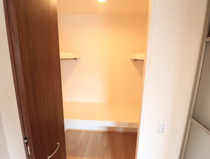 熊本市中央区琴平本町のアパートの収納