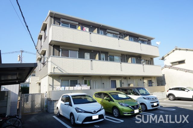 熊本市中央区琴平本町のアパートの外観