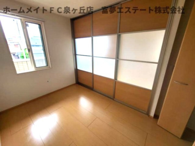 【洋室】 | エヴァンタイユ羽衣B棟 | ※イメージ　同物件別号室の写真
