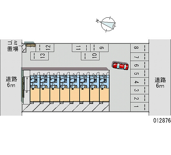 レオパレスシャトルの駐車場|画像4