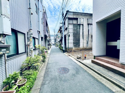 【前面道路含む現地写真】 | 江東区永代２丁目の売地