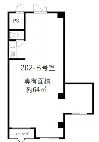 大津市一里山３丁目の店舗事務所の間取り