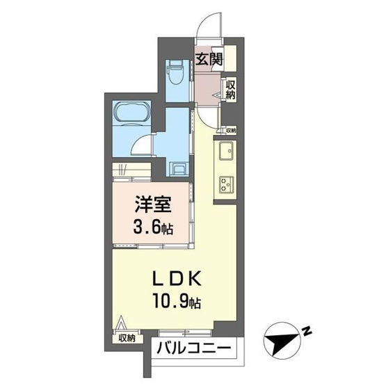 【間取り】 | クオリスタ都賀