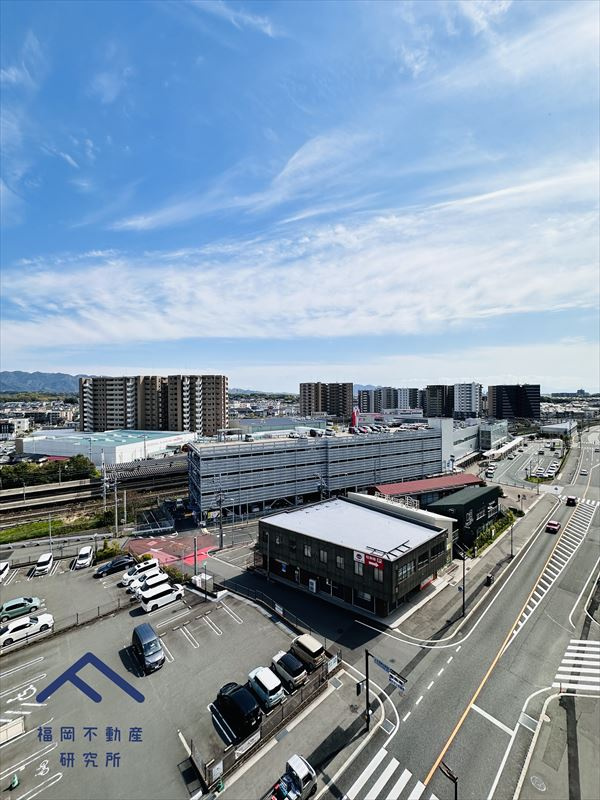 福間駅前エクセル１８の展望