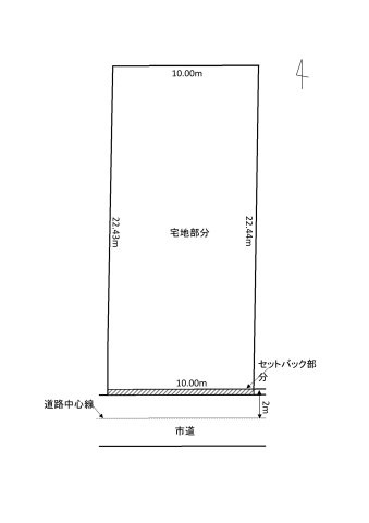 【土地図】 | 白根日の出町売地