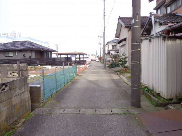 【前面道路含む現地写真】 | 白根日の出町売地