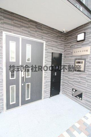 ルミナス下川東のエントランス|エントランスです