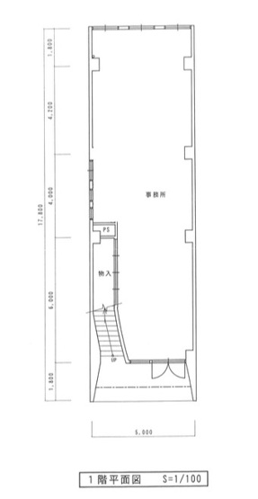 【間取り】 | アトリエムツミビル【　店舗系おすすめ　】