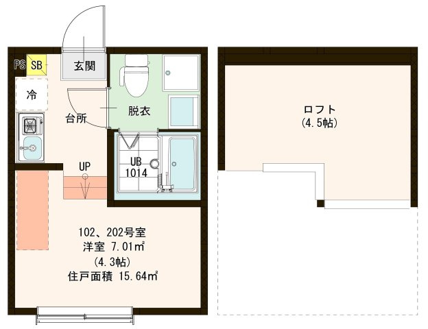 【間取り】 | Pear Flora