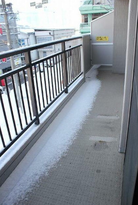 プロスペール桜城IIのバルコニー