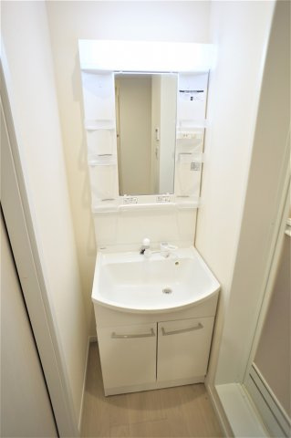 sala奏の独立洗面台|朝など便利なシャンプードレッサーです