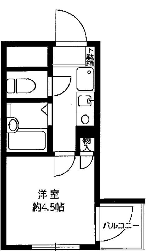 Paulownia Valley take５日吉（パウロニアバレーテイク５日吉）の間取り