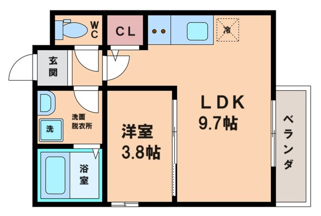 【間取り】 | MARL天王寺東