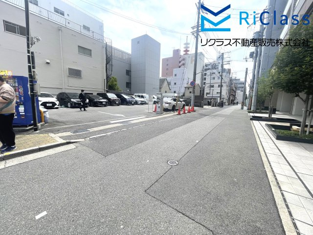 ワコーレKOBE水木通の周辺|マンション前の道路です