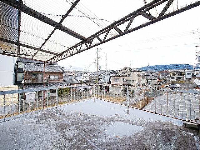 南袋町戸建のバルコニー