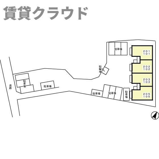 ウェストウィングの区画図