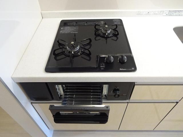 アローナのキッチン|２口ガスコンロ