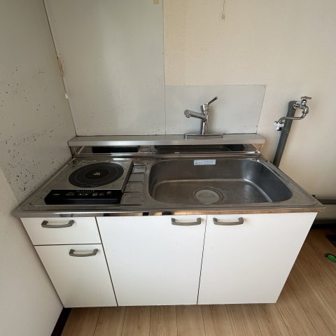 平成ハイツ１号棟のキッチン