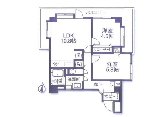 JR南武線「久地」サンコーポ向ヶ丘 の画像