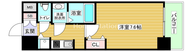 【間取り】 | スワンズシティ堂島川
