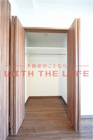 くるめくらす花畑【キャッシュバック対象物件】の収納|こまごまとしたものを収納できそうですね