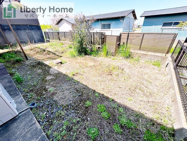 阿見町岡崎３丁目　中古戸建の庭