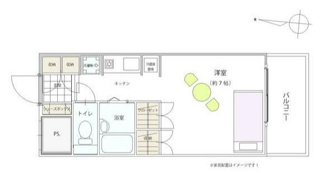 【間取り】 | 厚木アザレアビル