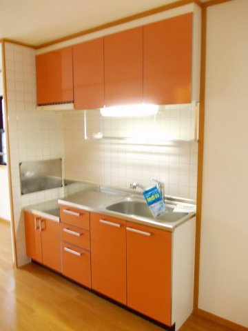 ラシーヌⅢ壱番館のキッチン|使いやすいキッチンです