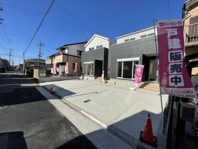 【前面道路含む現地写真】 | Terrechez　中川区八剱町1期　玉川小・昭和橋中　新築一戸建て | LINEから簡単お問合せ可能！
友達検索で@nqk7328tです！。