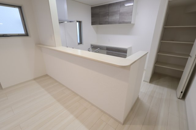 《仲介手数料無料》浦和区大東２丁目11-44新築一戸建ていろどりアイタウンのキッチン|撮影日 2025年10月16日 13:30 曇り