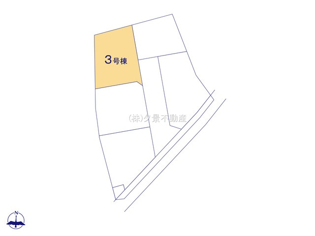【区画図】 | 《仲介手数料無料》浦和区大東２丁目11-44(3号棟)新築一戸建ていろどりアイタウン