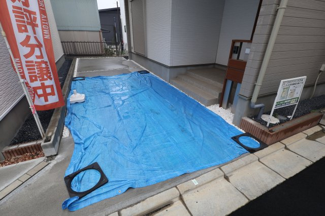 《仲介手数料無料》浦和区大東２丁目11-44新築一戸建ていろどりアイタウンの駐車場|撮影日 2025年10月16日 13:30 曇り