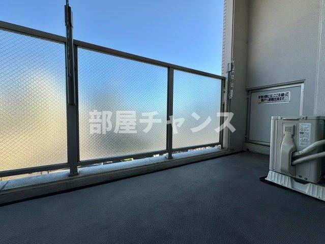 アジリア大曽根のバルコニー