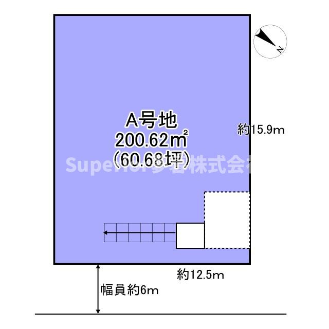 大津市和邇春日３丁目の売地の土地図|A号地☆