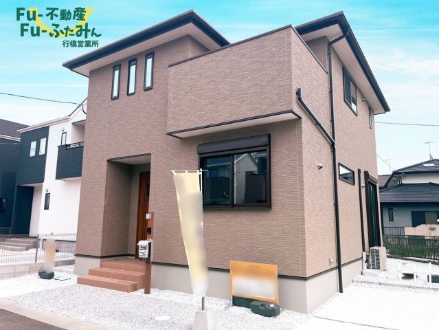 ーSunCourtーサンコートー行橋市大橋1丁目の外観|シンプルでスタイリッシュなデザイン♪【行橋市　新築戸建て】