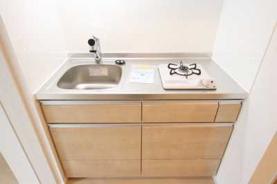 1口ガスコンロ付