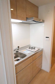 1口ガスコンロ付